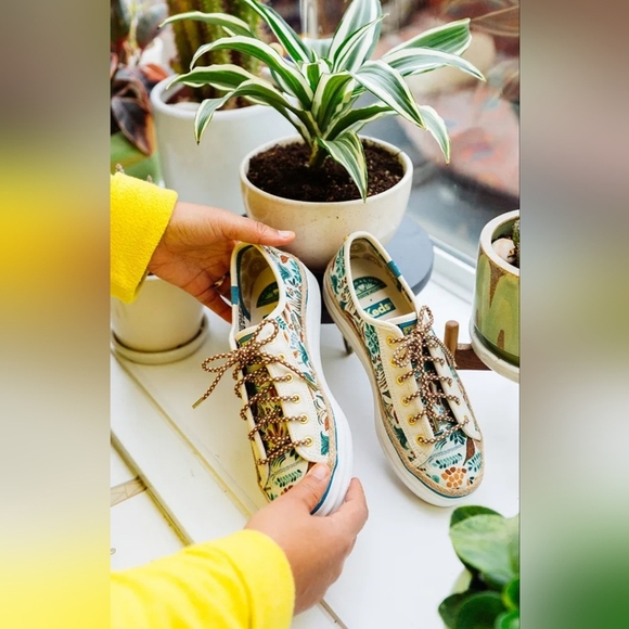 Shoes - Keds x Jungalow Triple Kick Rainforest Platform Sneaker 8.5